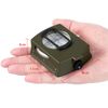 Justech Compass Compass Compass with Inclinometer High Accuracy Folding Outdoor Climbing Multifunction Luminous (Green)