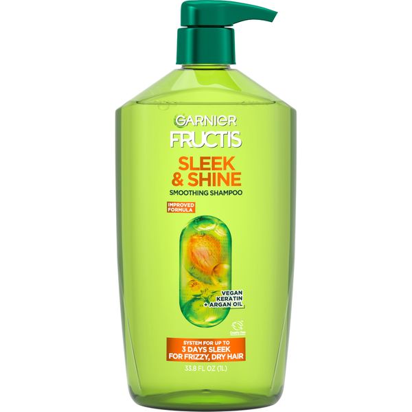 Set of 2 Garnier Fructise (Sleek & Shine) (1 Shampoo + 1 Conditioner)