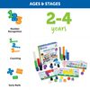 Learning Resources MathLink Series Cube Block Mathlink Cube First Math Set 100 Count & Activity Card LER9335 Authentic