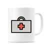 WeDoMugs First Aid Kit Graphic Icon Ceramic 11oz Coffee Tea Gift Mug Cup