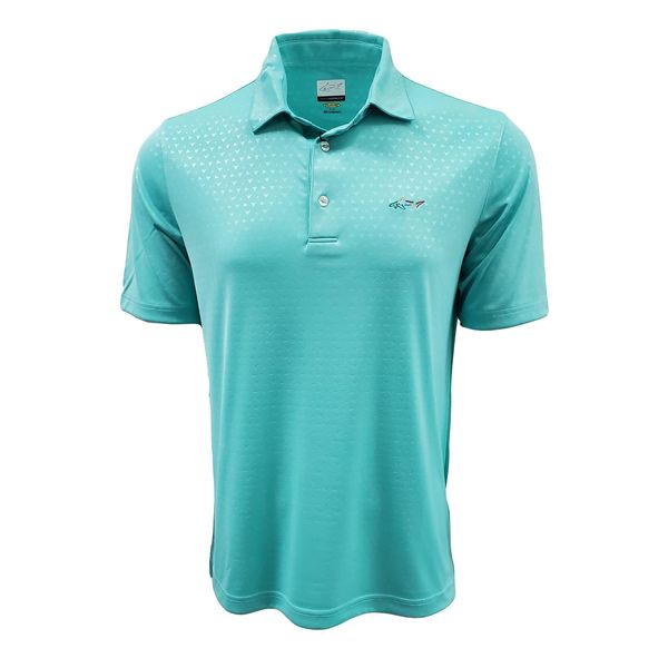 Greg Norman Collection Men's Classic (US, Alpha, Medium, Regular, Regular, Sea Blue - Sharktooth (SEBL))