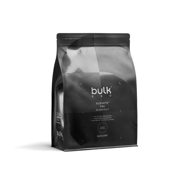 Bulk Elevate, Pre Workout Supplement Powder, Cherry Cola, 660 g, Packaging May Vary