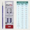 KnitPro Zing Interchangeable Circular Needles 4" (10cm) | 4.50mm