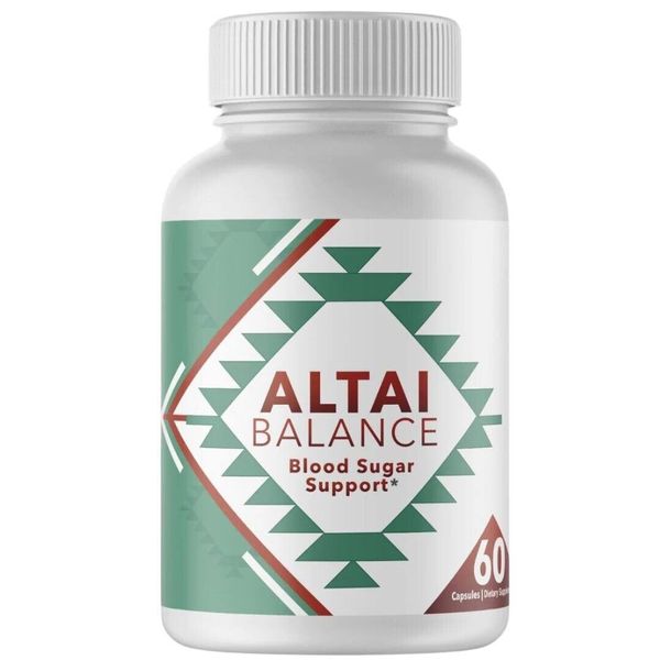 Altai Balance Herbal Supplement Supports Blood Sugar • (60 Capsules)