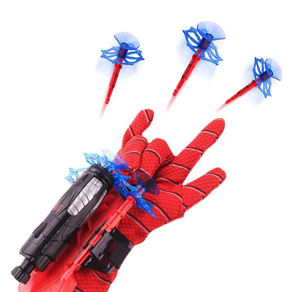 Launcher Gloves for Spider-Man,Hero Launcher Wrist Toy Set,Children's Plastic Cosplay Glove,Funny Children's Educational Toy