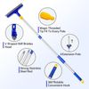 Grout Brush with Long Handle Deep Cleaner & Grout Scrubber Tool