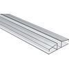 72" Long, 2 Pack, PVC Living Hinge with Groove, Fits 1/4" Material