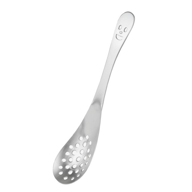 Pearl Metal Nikkoli B-2054 Astragalus Spoon, Perforated, Stainless Steel