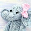Crochet Elephants Complete Beginner Luxury Crochet Kit