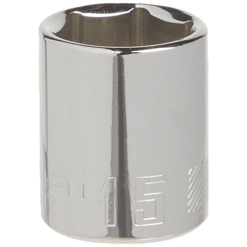CRAFTSMAN Shallow Socket, Metric, 3/8-Inch Drive, 15mm, 6-Point (CMMT43547)