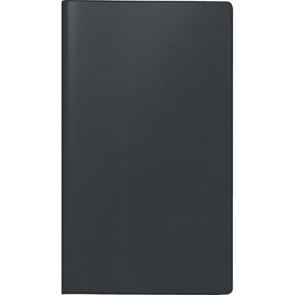 BRUNNEN Taschenkalender Mod. 755 2026 | A6 quer, Leder, schwarz