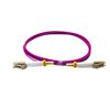 Grid DCS LC to LC Multi Mode Duplex Fiber Optic Patch Cable OM4 LSZH 2mm (1M)