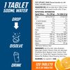 Applied Nutrition Effervescent Electrolyte 4000Mg Tablets - Orange 6 X 20Tabs