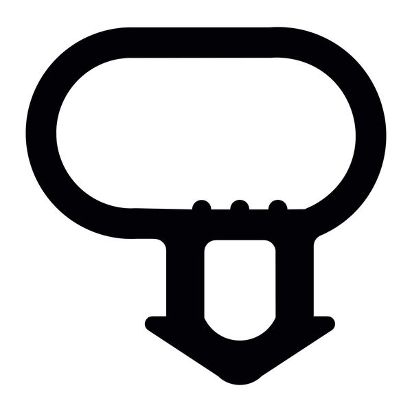 ExtrudaSeal B338 (White) Bubble Gasket Replacement Window Door Draught Excluder Seal - 10m