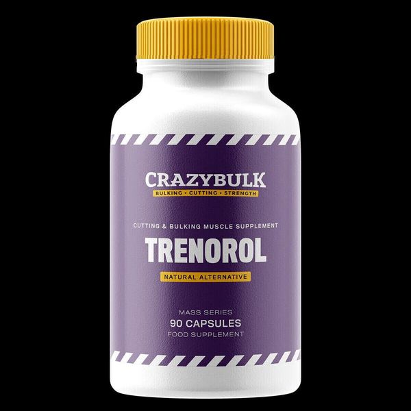 CrazyBulk TRENOROL Cutting Muscle Strength Plant Stack Crazy Bulk - 90 Capsules