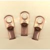 20 Bare Battery BIG COPPER LUG Ring Terminal Connector #1 Wire Gauge 3/8" Stud