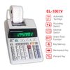 Sharp EL-1801V Ink Printing Calculator, 12-Digit LCD, AC Powered, Off-White, Ideal for Business & Office Use, Easy-to-Read Display & Durable Design