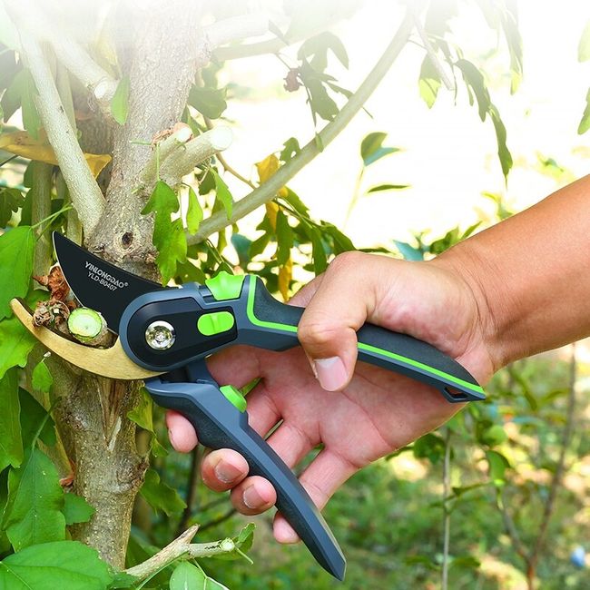 1pc Multifunctional Pruner Tree Branch Scissors Gardening Orchard Pruning  Shears Fruit Tree Tool Branch Cutter