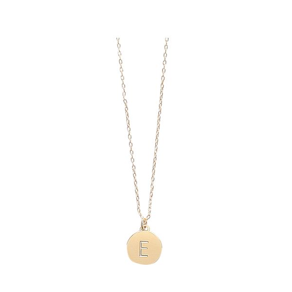 Kate Spade New York E Mini Pendant, Gold