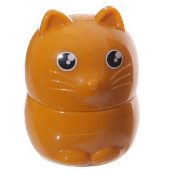 HoitoDeals 1Pcs Random Colour Lip Balm in Cute Cat Holder