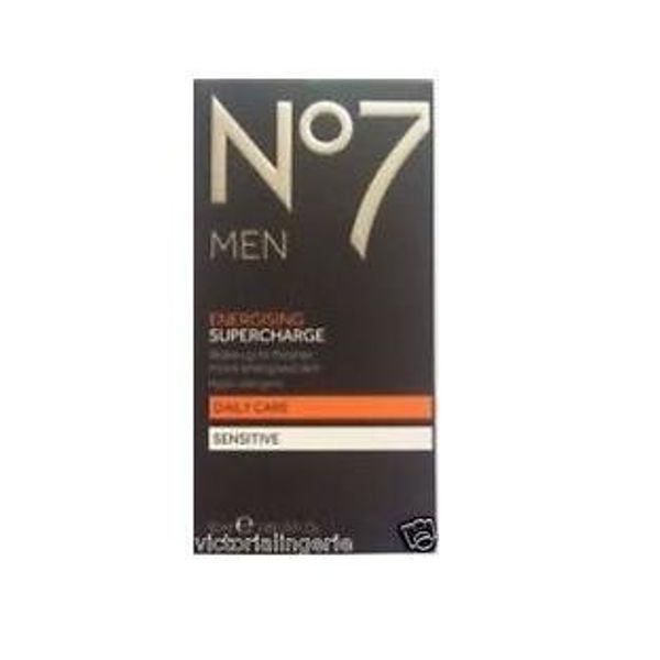 No7 Men Energising Supercharge Daily Care Sensitive 50ml.