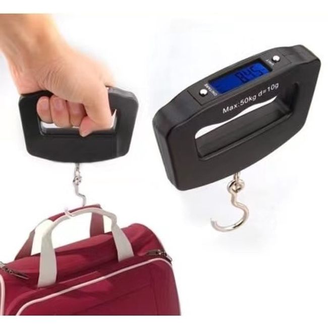 Scale Luggage Weight Digital Portable Lcd Balance Screen Hanging
