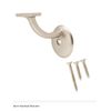 Satin Nickel Decorative Handrail Bracket