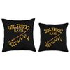 Didgeridoo Player Oooowwww Funny Didgeridoo Player Throw Pillow