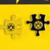 Borussia Dortmund Pin Set of 2 – Puzzle Pieces – Badge Button BVB 09