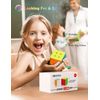 ROXENDA Speed Cube Set, 2X2 3X3 Speed Cube Stickerless Puzzle Cube with Instruction (Stickerless)