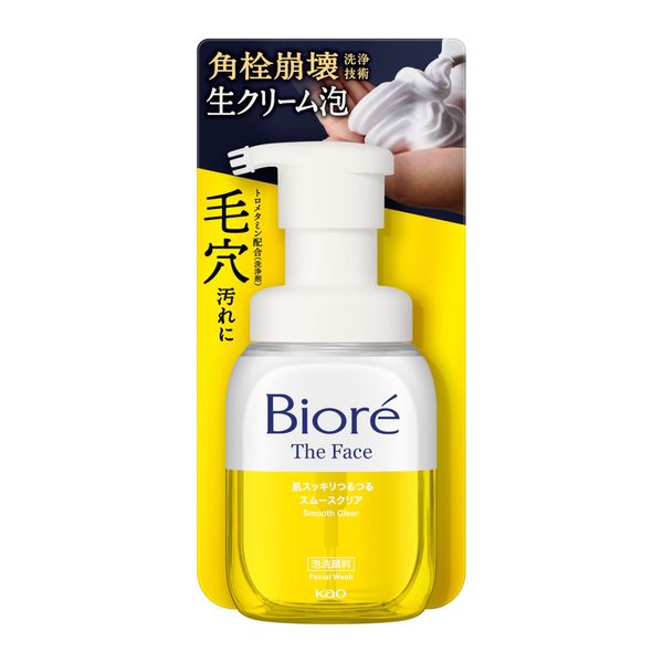 Biore The Face Face Face Wash Foam 200 ml – Smooth Clear