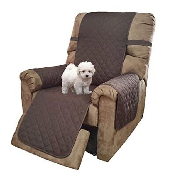 Recliner Chair Covers Reversible Chair Cover Pet Covers for Dogs with Elastic...