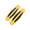 Partuto 4pcs 3D Reflective Stripe Stickers High Intensity Yellow Replacement