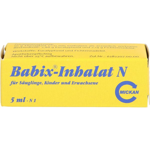 BABIX Inhalat N Solution for inhalation, 5 ml