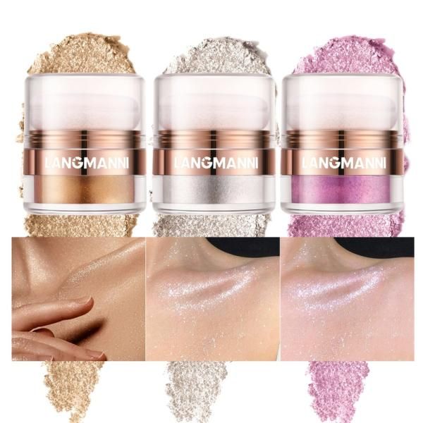 Highlight Patting Powder Sparkle Highlighter Stick Face Blusher