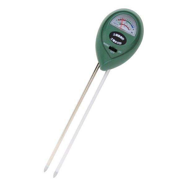 Safety 3 SKS-3 Simple Soil Acidity Meter & Moisture Meter, No Batteries Required