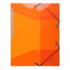 Exacompta - Ref 55670E - Iderama PP Collection - Translucent Elasticated 3-Flap Folder - Suitable for A4 Documents, 0.5mm Polypropylene - Assorted Colours (Pack of 15)