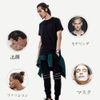 shefun JP159 Men's Headband, Iron, Wavy Shape, With Comb, Non-Slip, Painless, Black, Simple, Bangs, Hair Ornaments, Set of 2