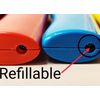 5 Butane Refillable Kitchen Lighters Cabdle Lighters BBQ Lighters Windproof 