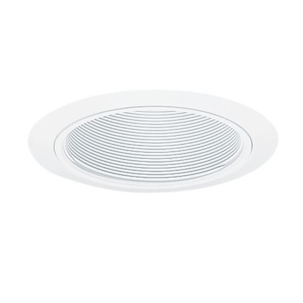 Juno Lighting 205W-WH 5-Inch Recessed Light, Downlight Baffle, White with White Trim