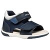 Geox B ZAPITO Boy Sandal, Navy/White, 25 EU