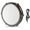 Alesis Nitro Max 8 Inch Single-Zone Mesh Tom Pad and Silverline Audio 10ft Trigger Cable Bundle (No Mount and Cable Only)
