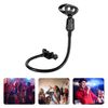 Microphone Stand Black Adjustable height 360�� swivel Microphone Stand w/ Clip