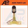 Rotating Flashing Amber Beacon Mount Flexible DIN Pole Tractor Mounting Light