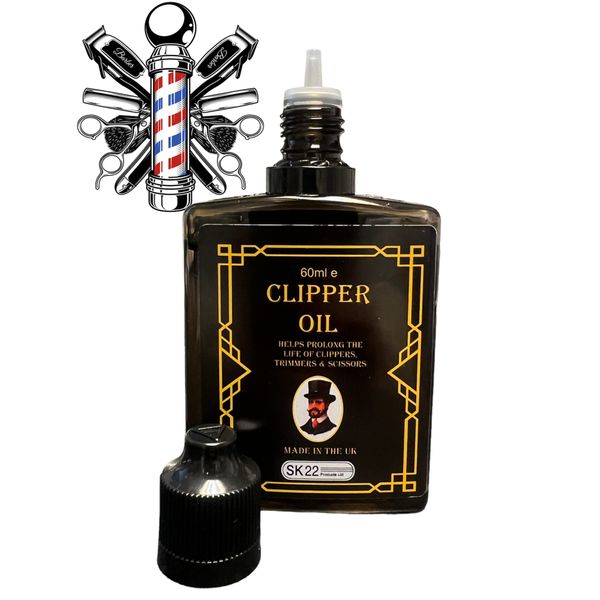 Clipper Oil Electric Hair Trimmer Shaver Blade Lubricant 60ml Oil. Sk22 Products