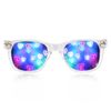Ultimate Diffraction Glasses - 3D Rainbow Heart Effect with Clear Frames - Great Edm, Concert, and Rave Accessory
