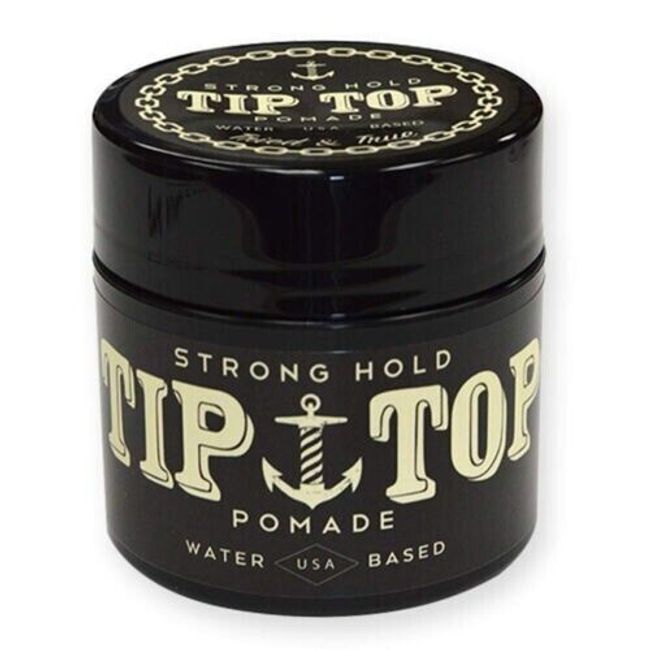 Tip Top Strong Hold Pomade - Strong Hold, High Shine 4.25oz