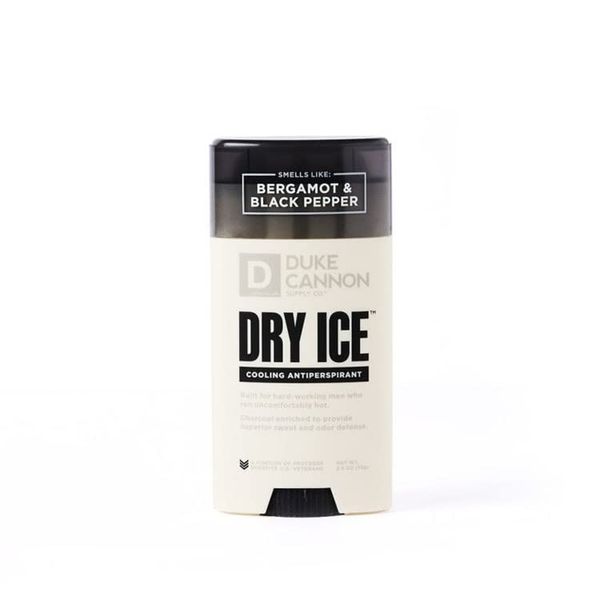 Duke Cannon Supply Co. Dry Ice Cooling Anti-perspirant and Deodorant for Men, 2.6 oz - Bergamont and Black Pepper