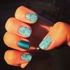 Jamberry Nail Wraps: Caribbean Snakeskin (FULL SHEET)