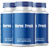 Nerve Fresh Pills All Natural Advanced Formula Supplements (180 Capsules) 3-Pack